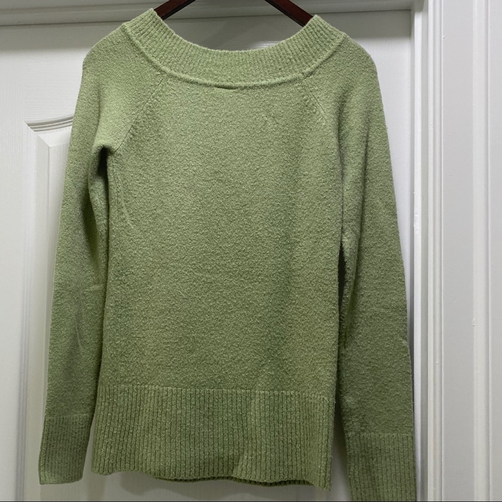 Green sweater